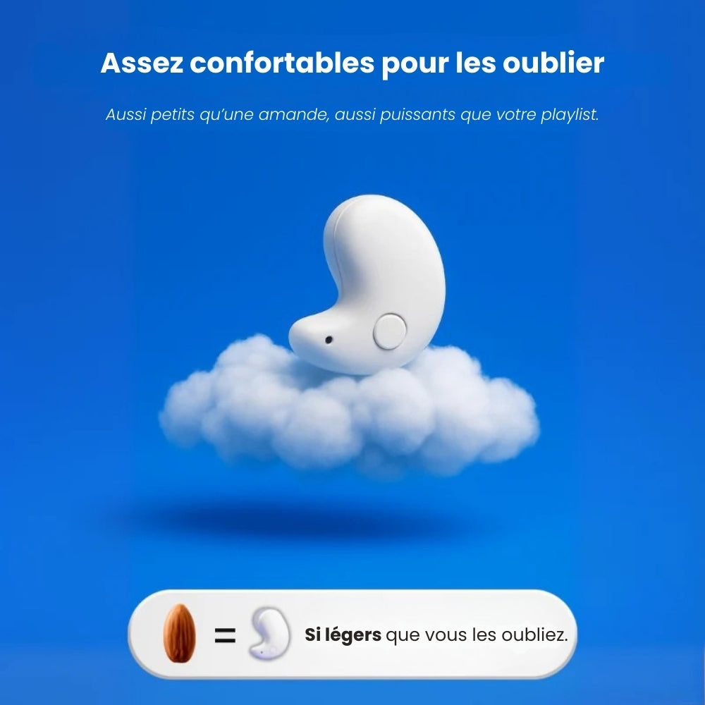 CalmiBuds™ – Les écouteurs invisibles