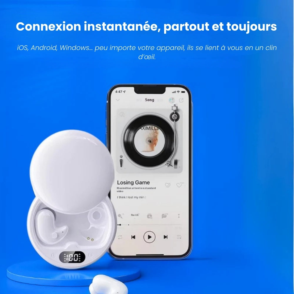 CalmiBuds™ – Les écouteurs invisibles